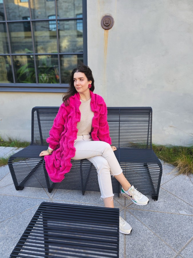 Berry Waves - Cardigan