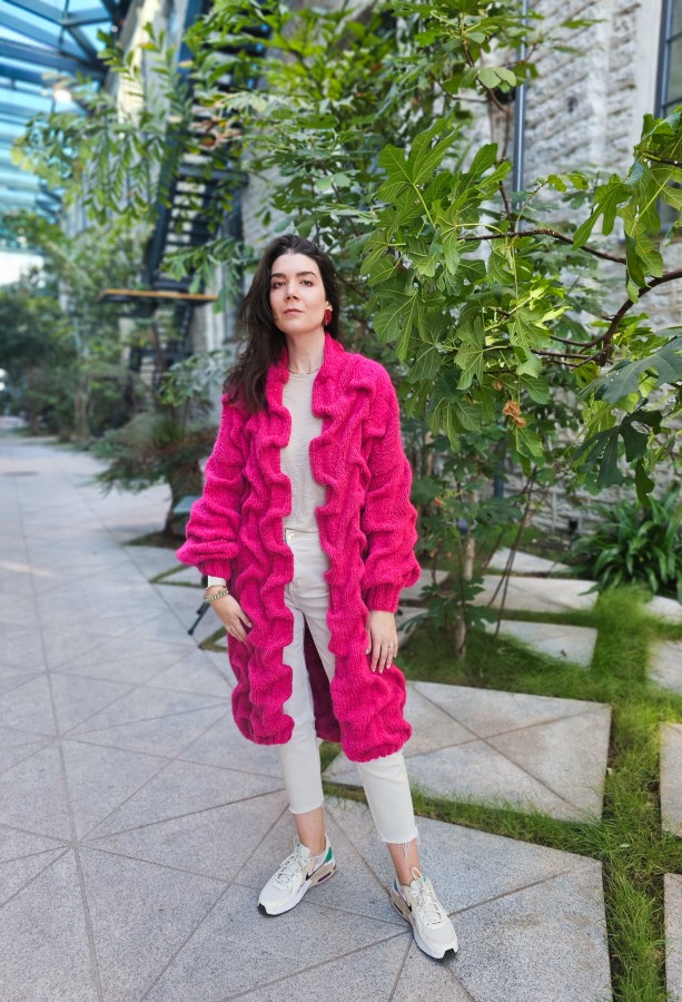 Berry Waves - Cardigan