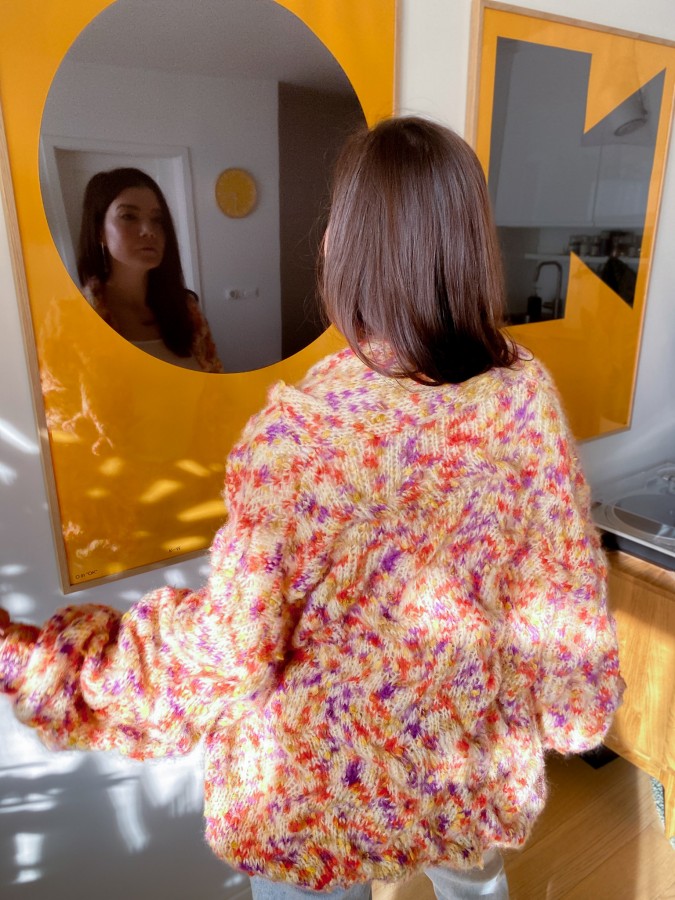 Confetti Waves - Bomber Jacket