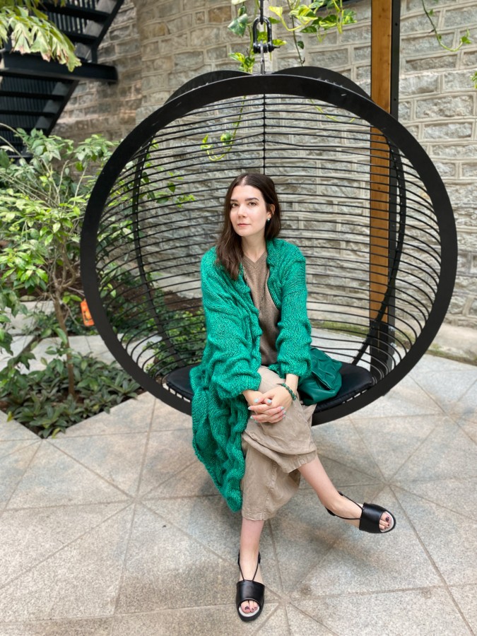 Emerald Waves - Cardigan 