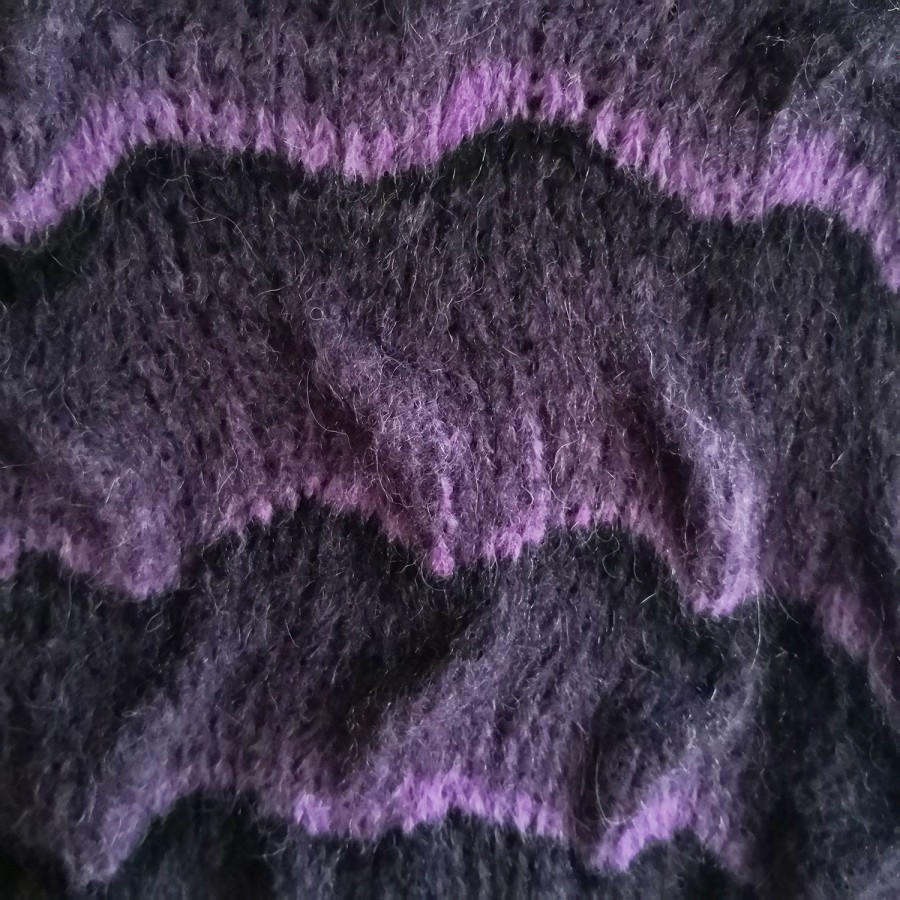 Deep Purple Waves - Cardigan