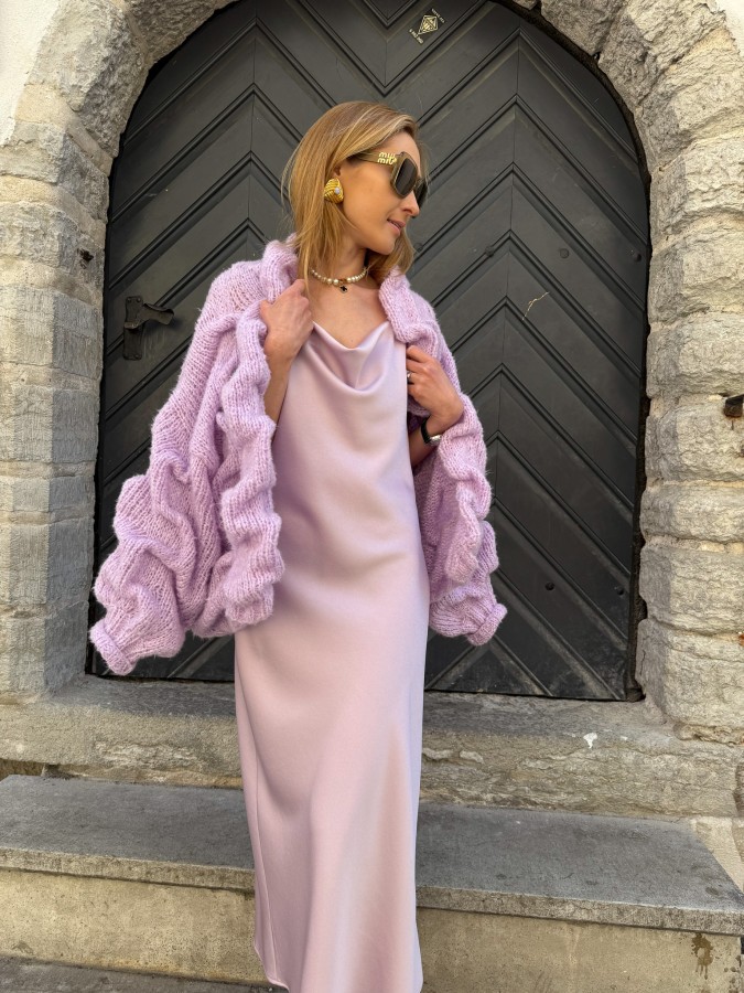 Lavender Waves - Bomber Jacket Lavender Waves - Bomber Jacket