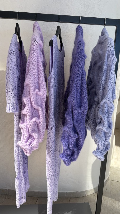 Lavender Waves - Bomber Jacket Lavender Waves - Bomber Jacket