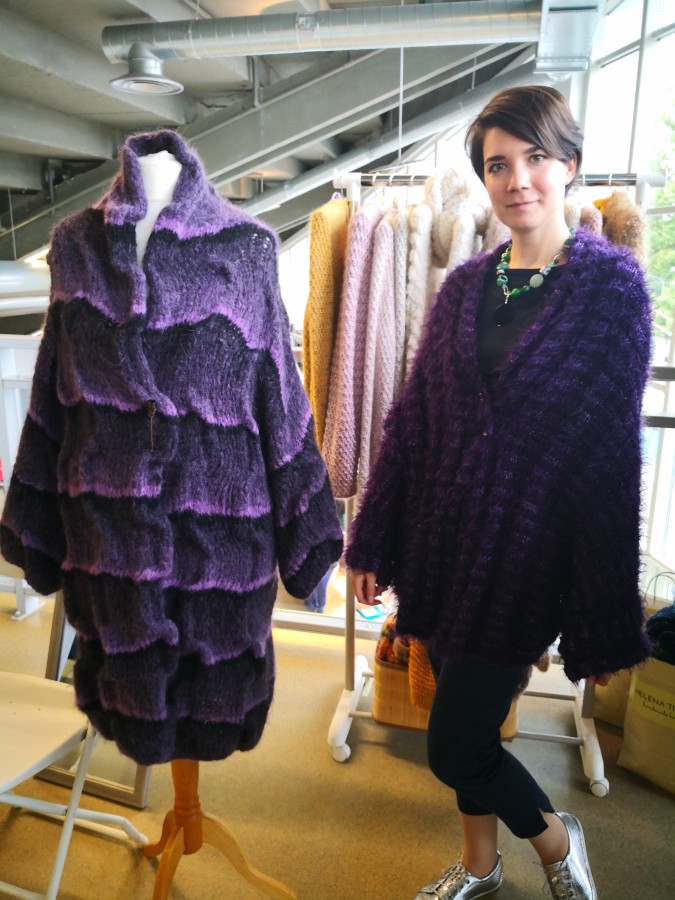 Deep Purple Waves - Cardigan