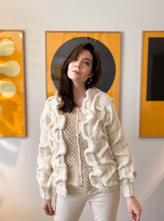 Lumi Waves - Bomber Jacket