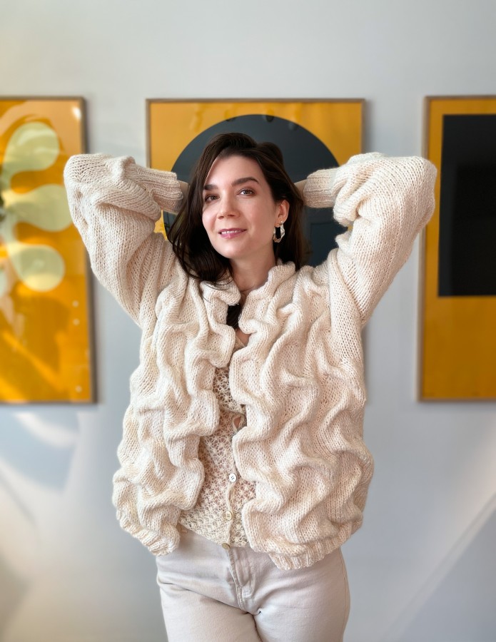 Lumi Waves - Bomber Jacket