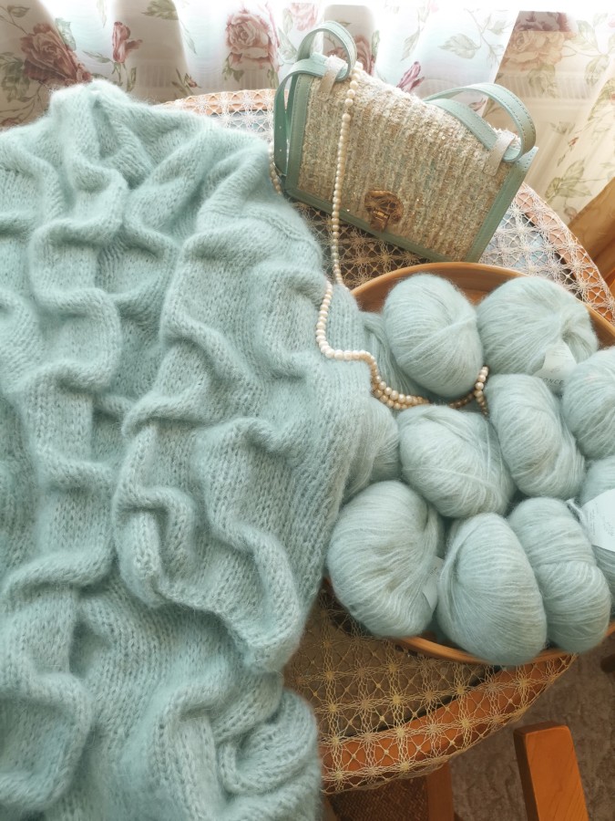 Mint Waves - Cardigan Mint Waves - Cardigan