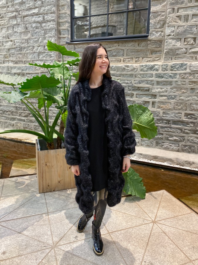 Onyx Waves - Cardigan