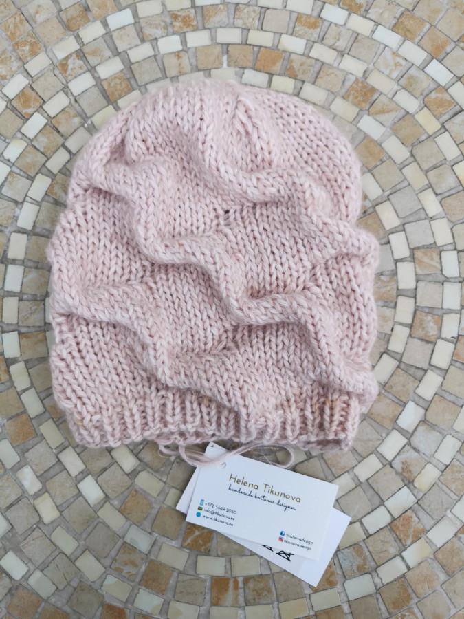 Rose Quartz Waves - Hat Rose Quartz Waves - Hat