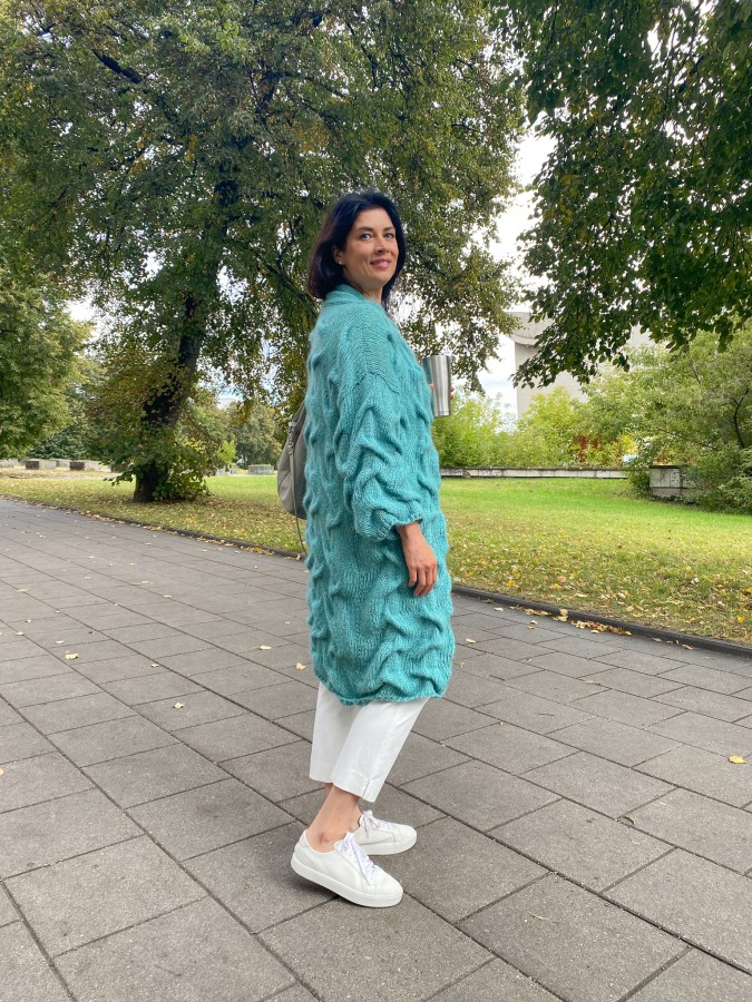 Tourmaline Waves - Cardigan