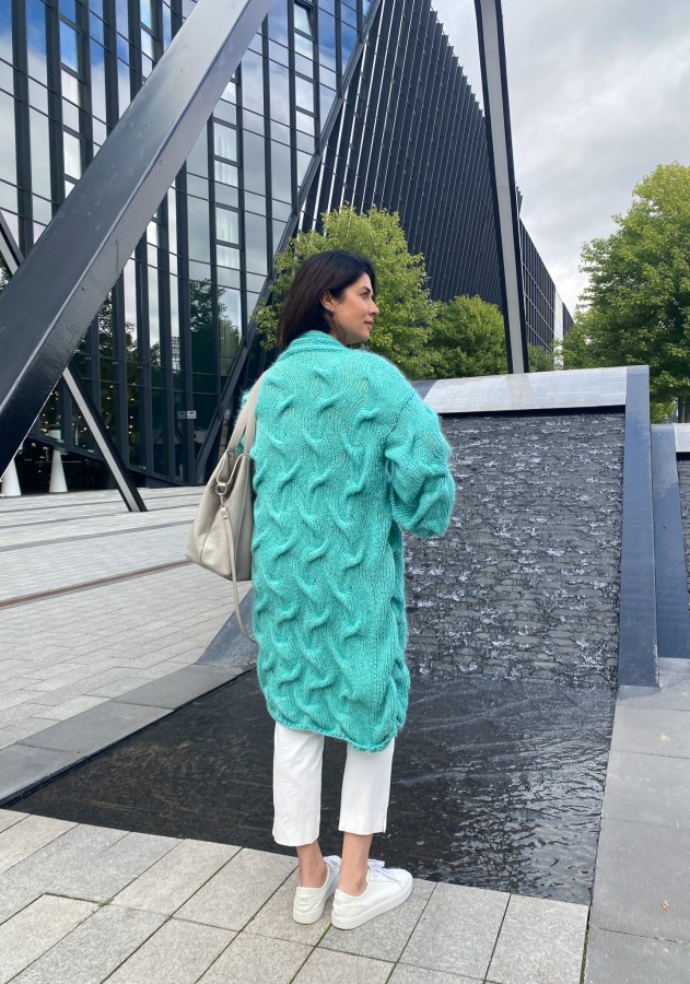 Tourmaline Waves - Cardigan