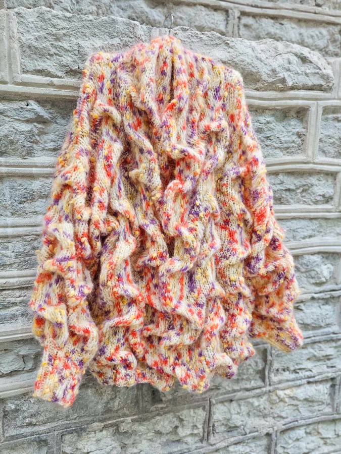 Confetti Waves - Bomber Jacket