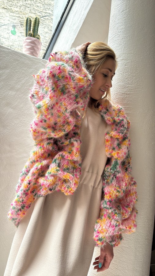 Crème Brûlée Waves - Bomber Jacket