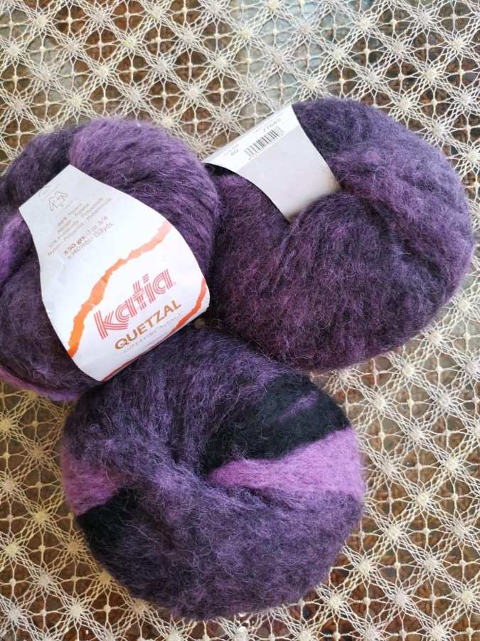 Deep Purple Waves - Cardigan