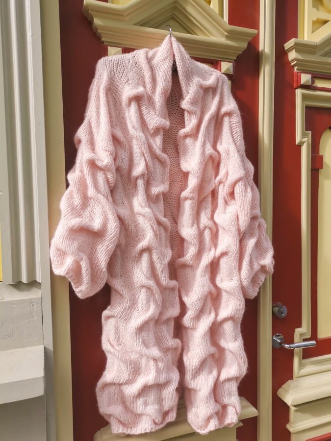 Rose Quartz Waves - Cardigan